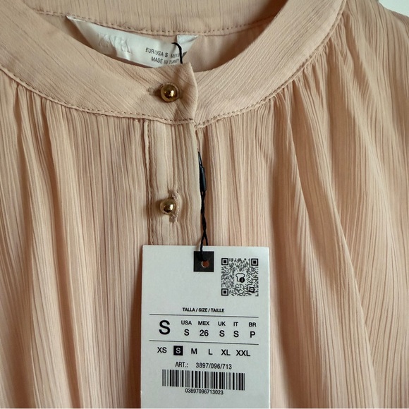 Elegant Blush Pink Pleated Maxi Skirt - Picture 7 of 7